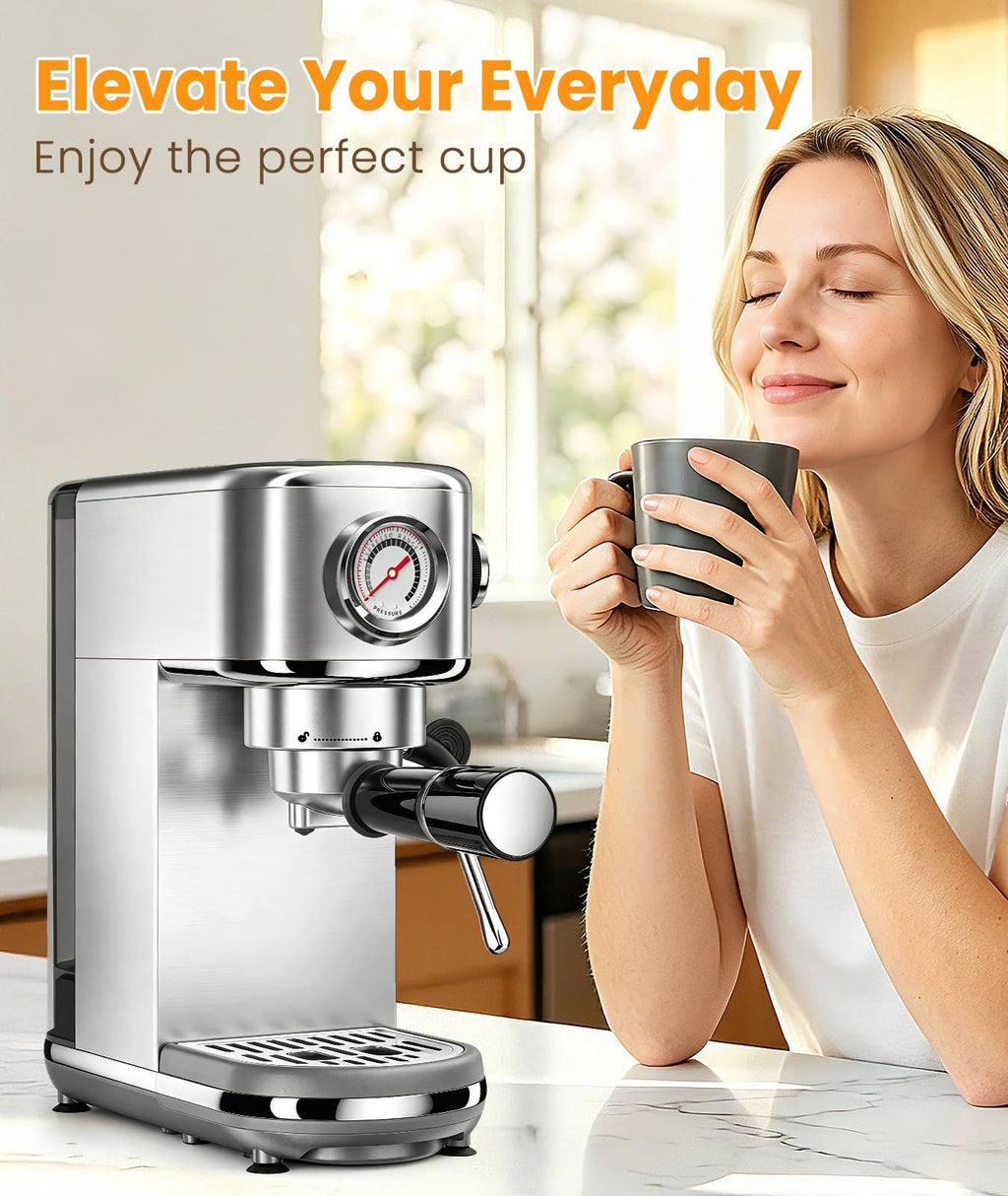 20 Bar Espresso Machine with Milk Frother R74068