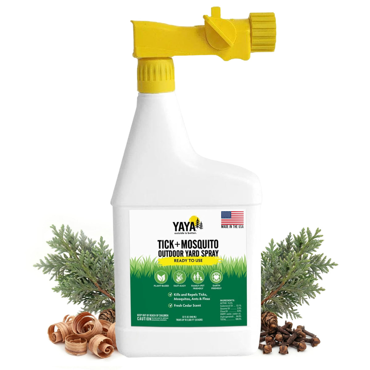 Tick + Mosquito Killer Yard Spray 32 oz I98184