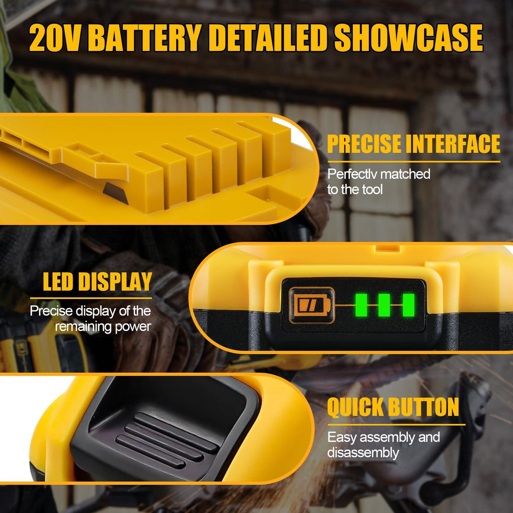 20V Lithium-ion Battery 2Pack W321