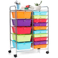 15 Drawer Rolling Storage Cart W57844