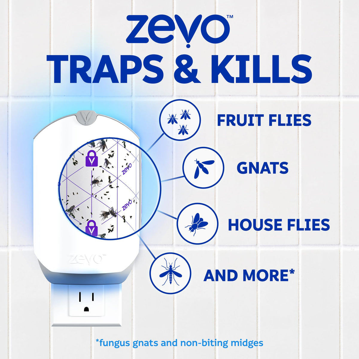 Flying Insect Trap Refill Cartridges 4 Count R698