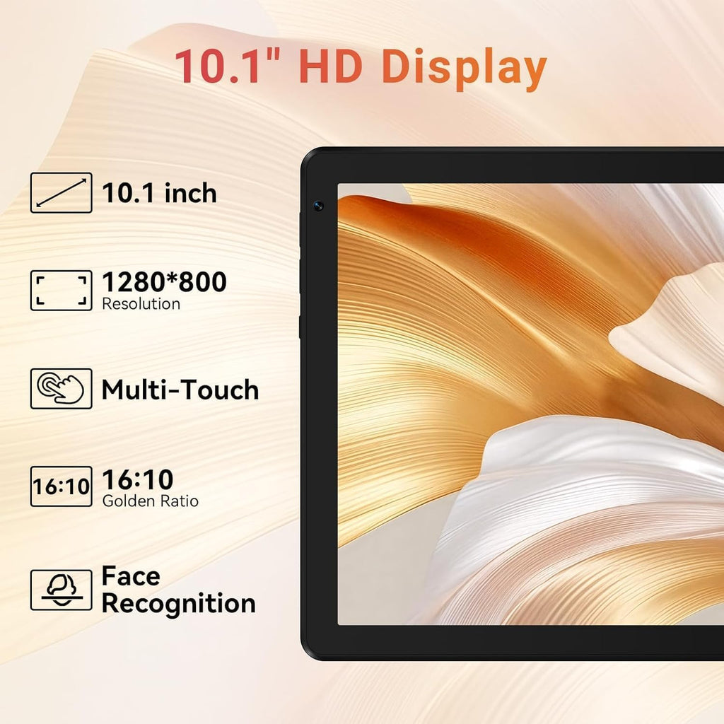 10.1" Android 16 Tablet Octa-core 36GB+128GB Dual Camera E324