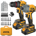 21V Brushless Cordless Drill & Impact Driver Combo Kit Y4819