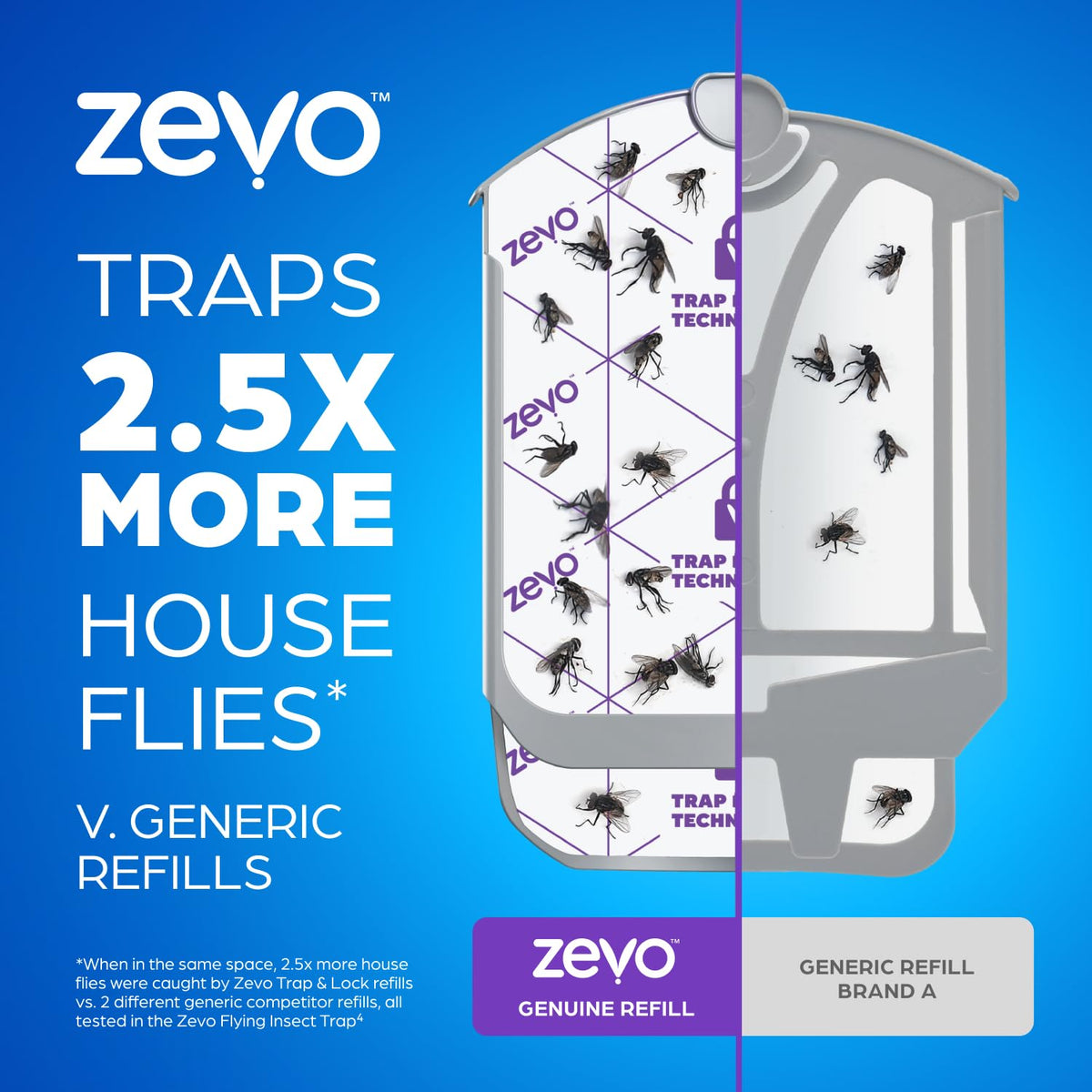 Flying Insect Trap Refill Cartridges 4 Count R698
