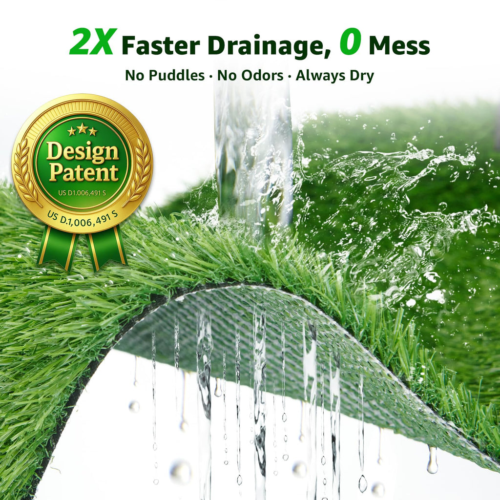 Artificial Grass Pee Pads 20"x 25" 2 Pack U35745