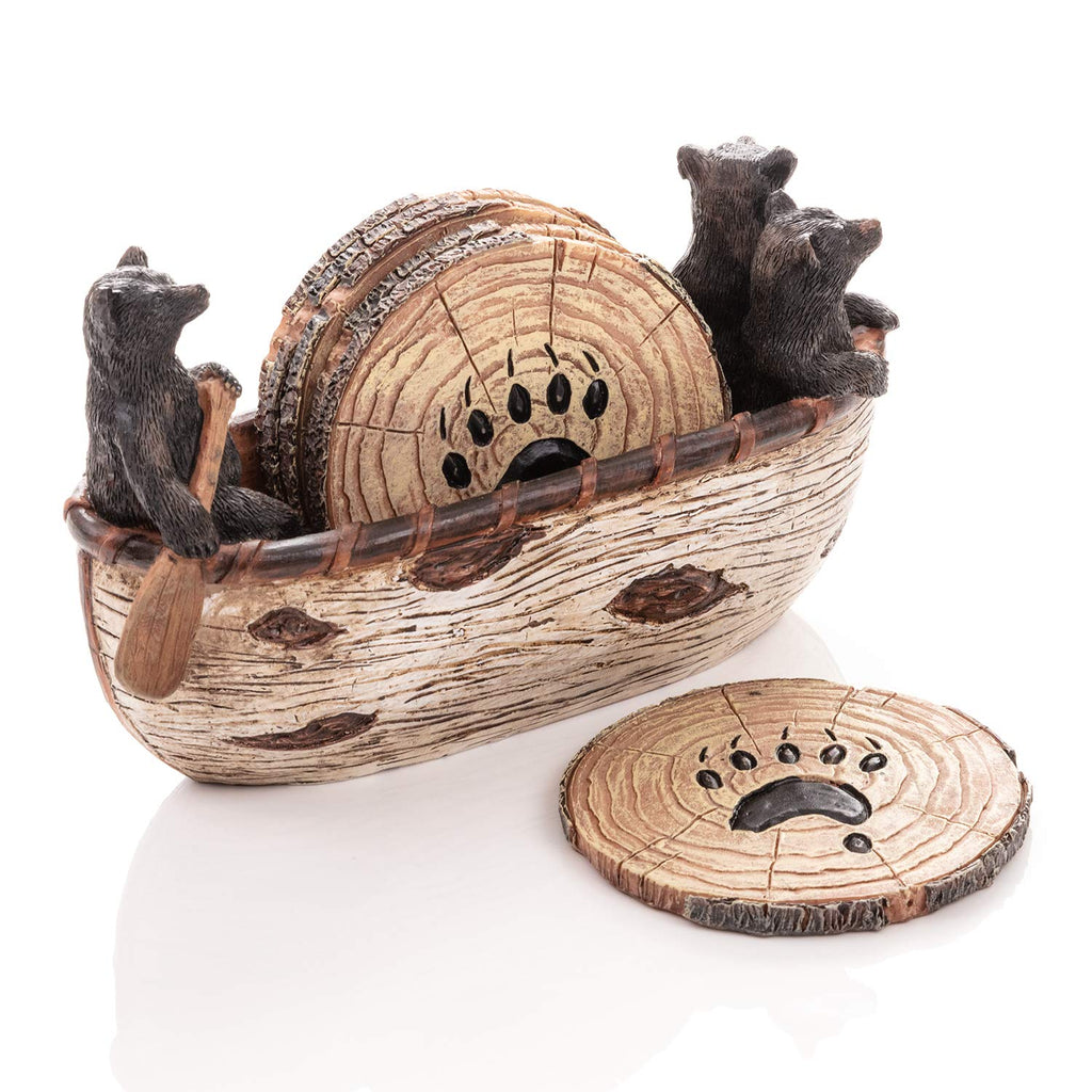 Bear Coasters Set of 6 J9975