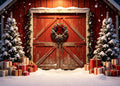 12x10ft Fabric Christmas Backdrop R5819