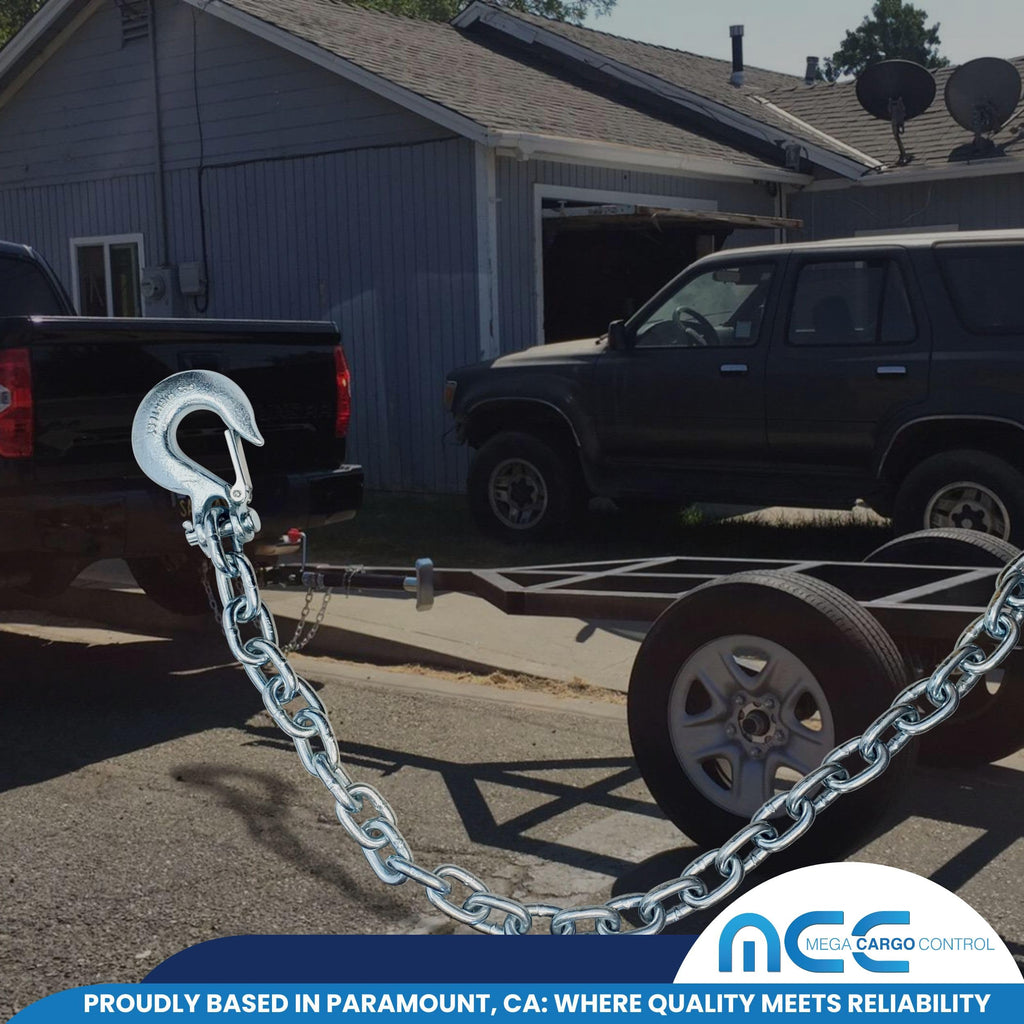 3/8" x 37" Grade 43 Safety Chain with Clevis Slip Hook Y326319