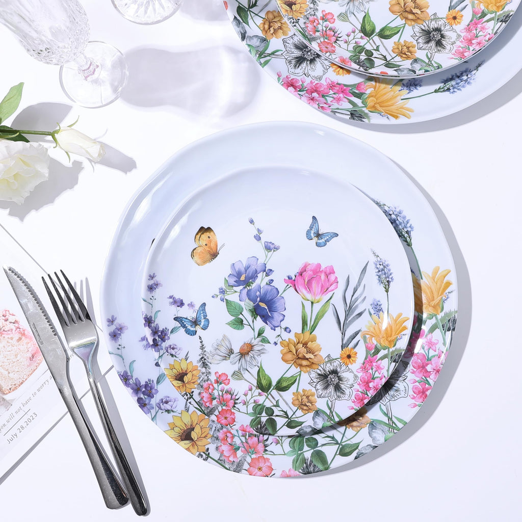 12-Piece Melamine Dinnerware Set V513389