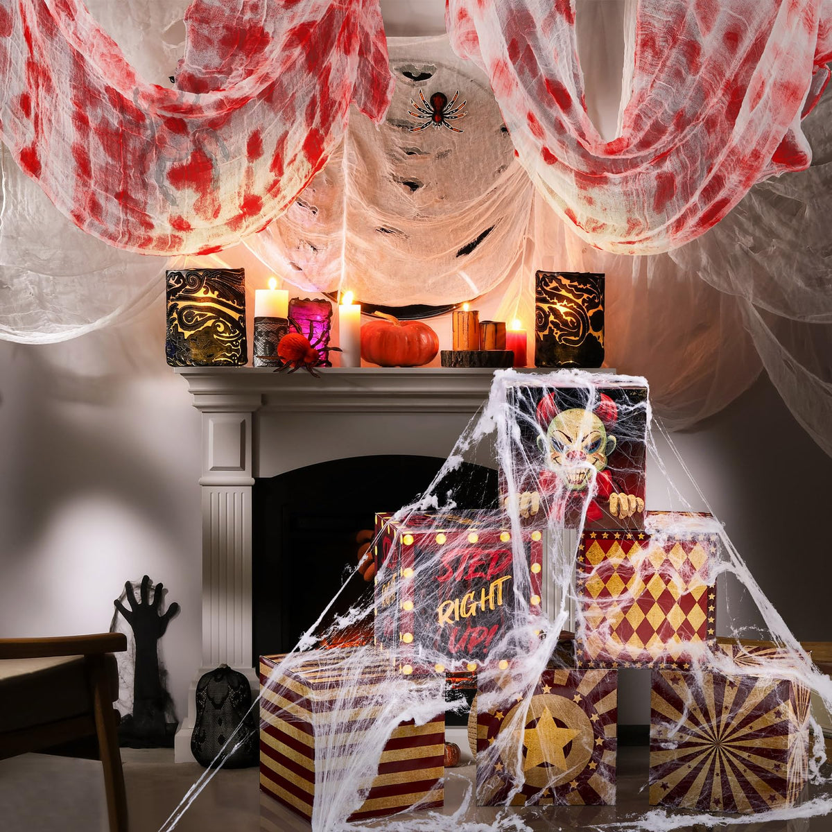 8 Pcs Halloween Clown Box C918
