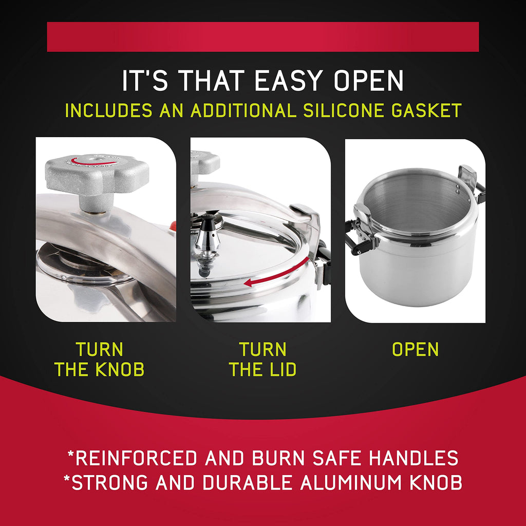 26-Quart Aluminum Pressure Cooker P6614