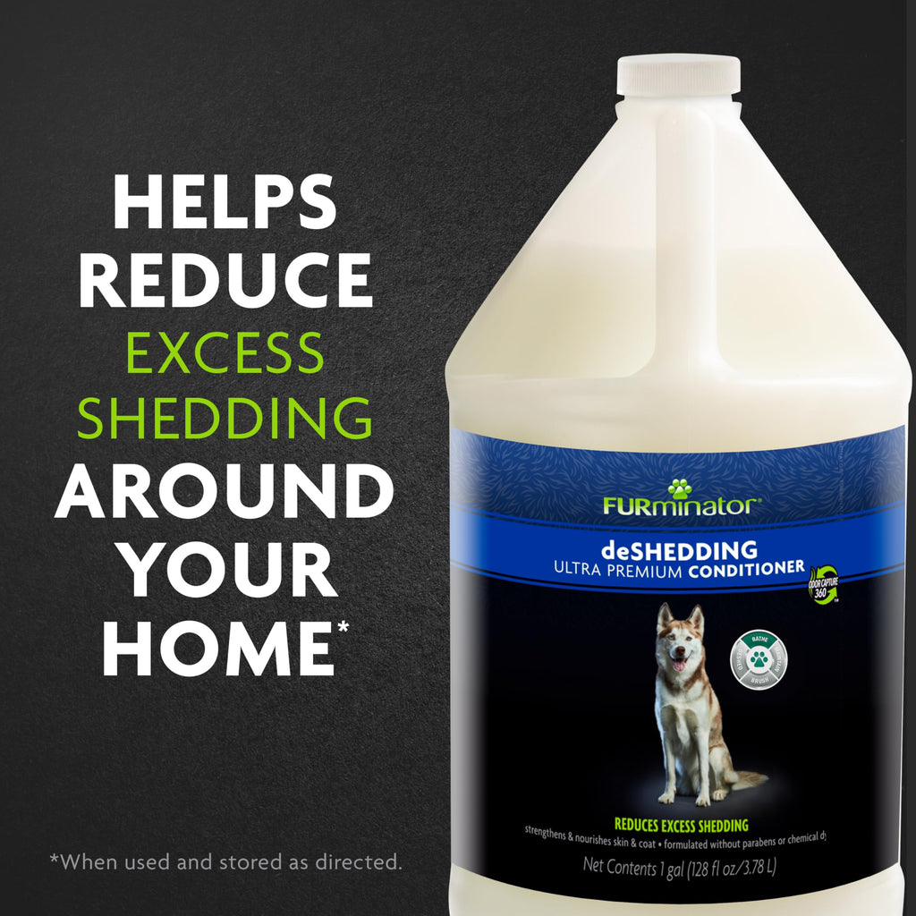 Premium deShedding Dog Conditioner 1 Gal with Pump M145897