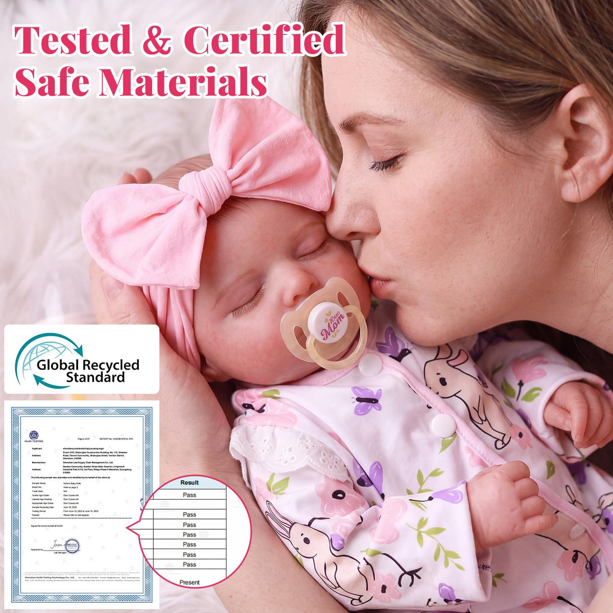 20 Inch Reborn Baby Dolls Girl with Play Set L1823