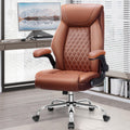 Ergonomic High Back Leather Office Chair with Lumbar Support N5286