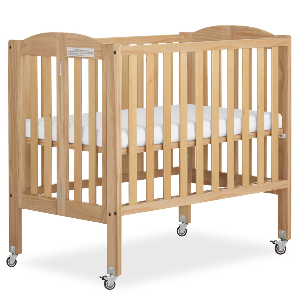 2-in-1 Portable Mini Crib with Mattress B207