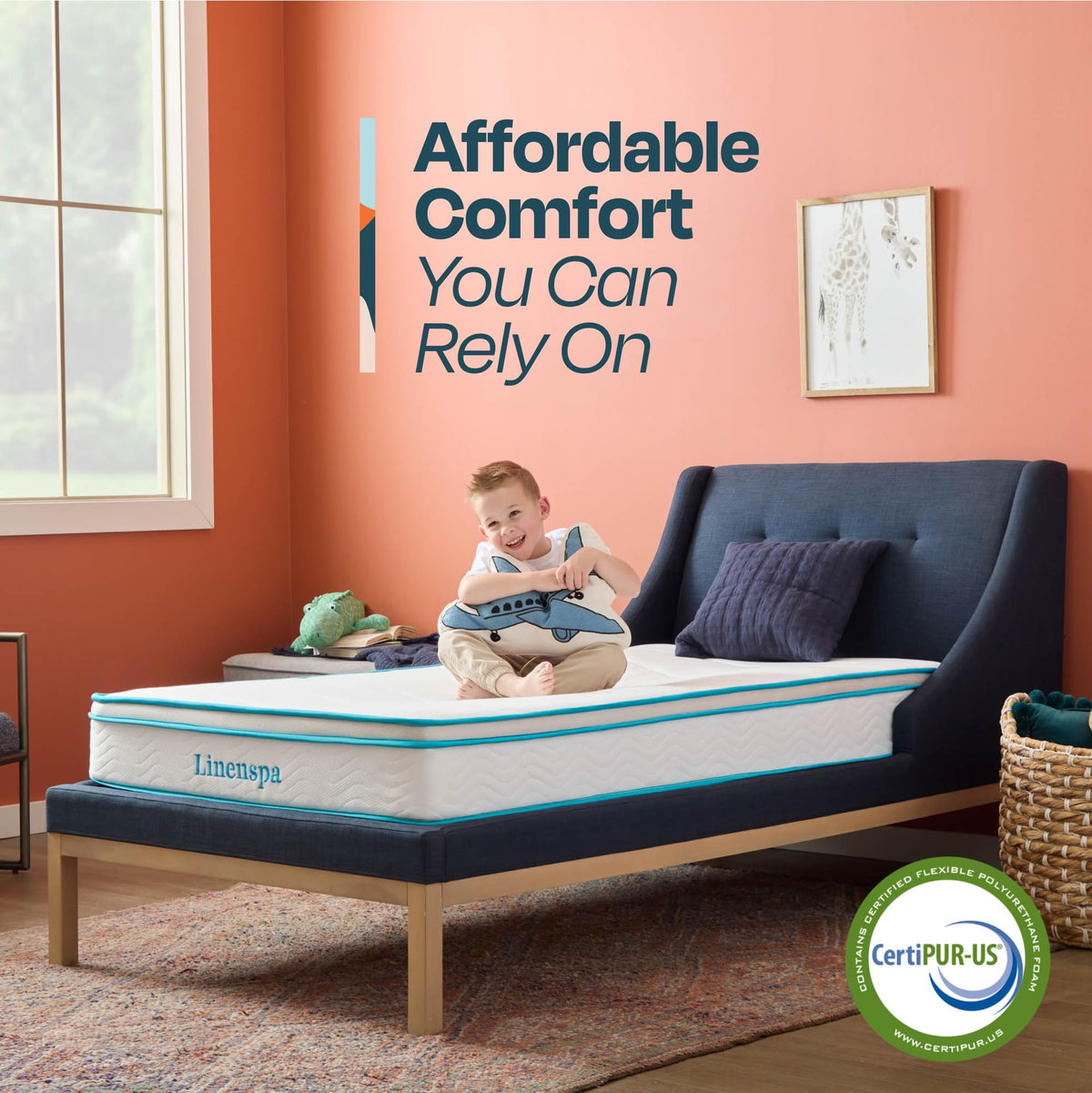 8 Inch Hybrid Twin Mattress K848