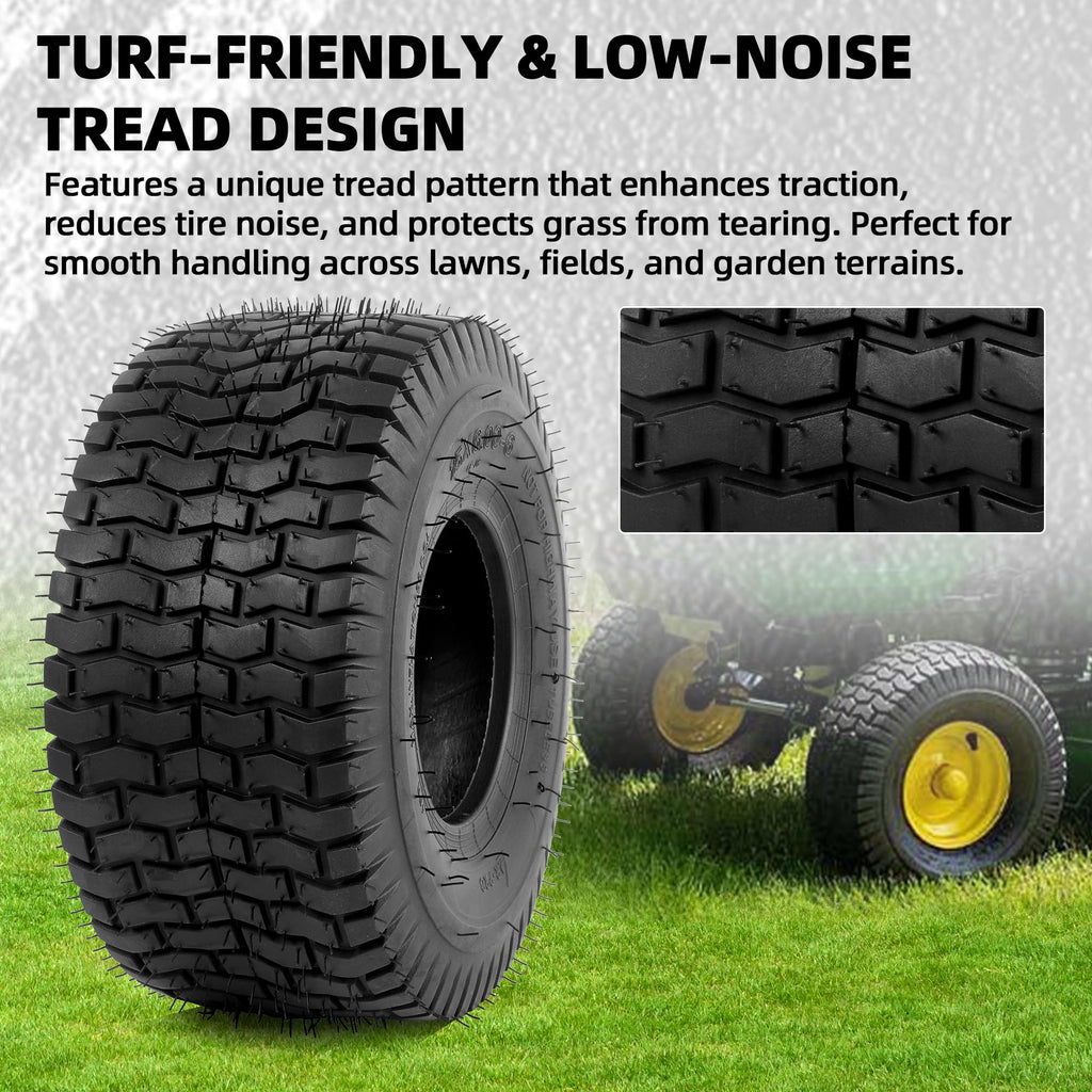 15x6.00-6 Tubeless Tire 4 Ply Turf Treads Y848582