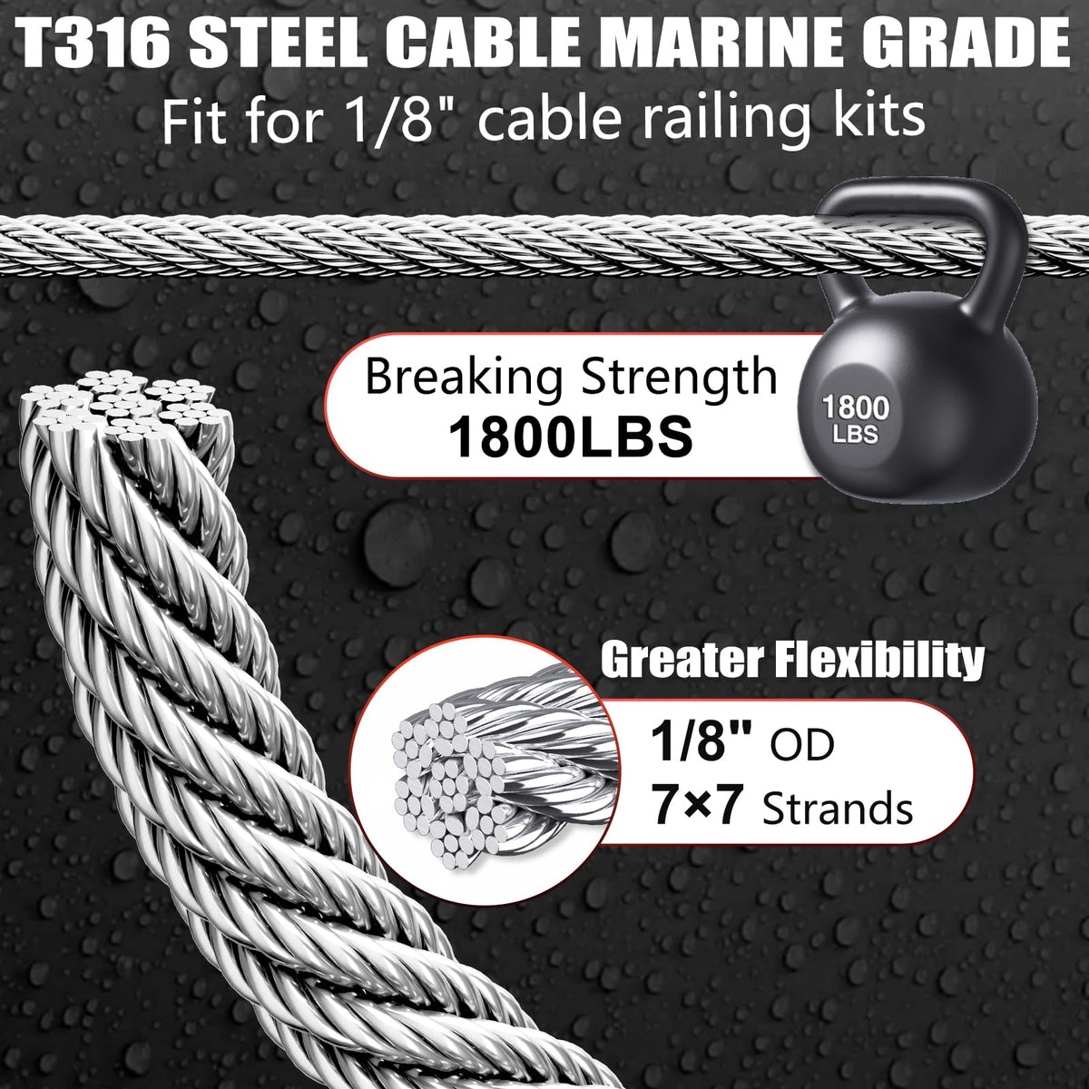 Stainless Steel Cable for Railing Z6753
