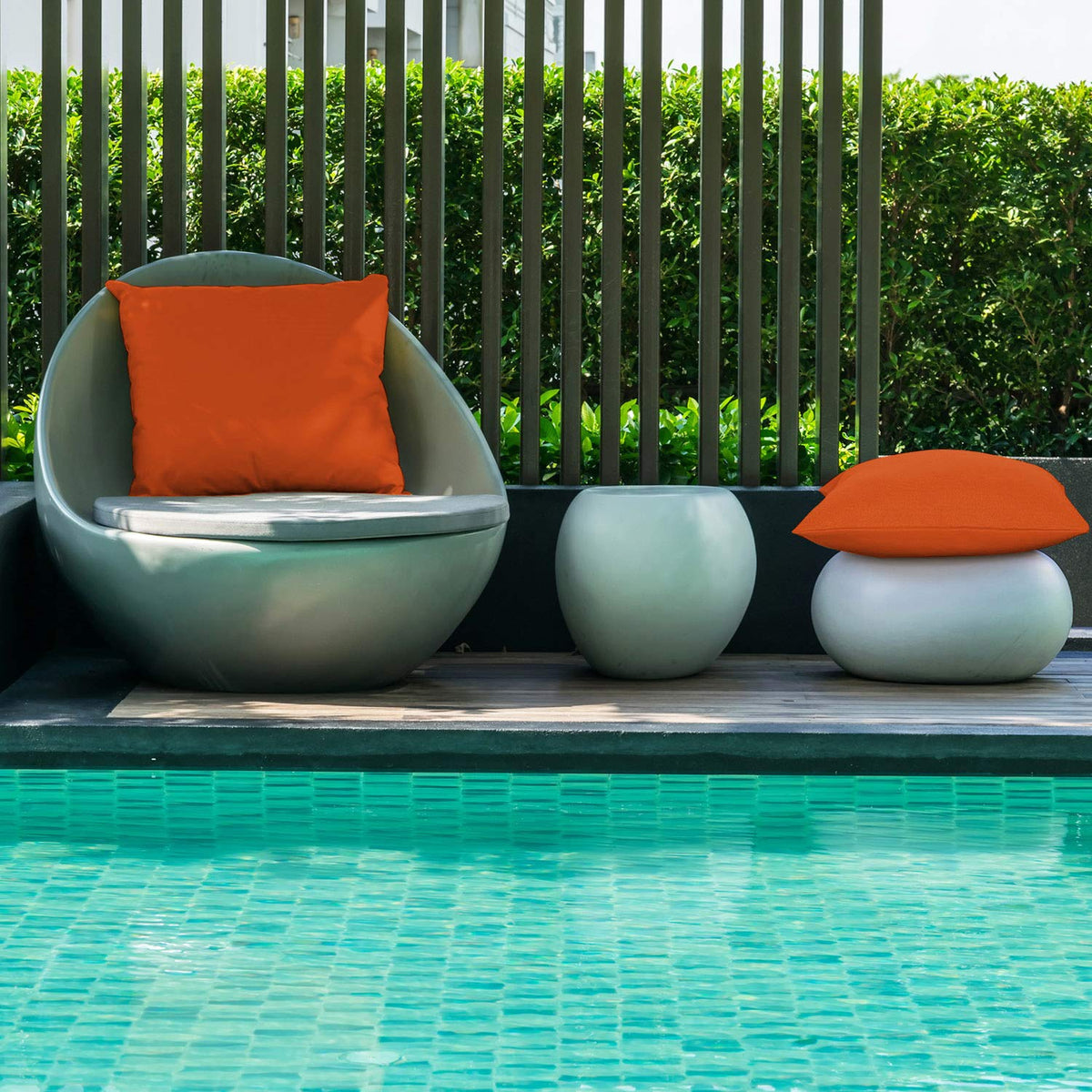 4 Pack Outdoor Throw Pillow Covers 18x18 B81753