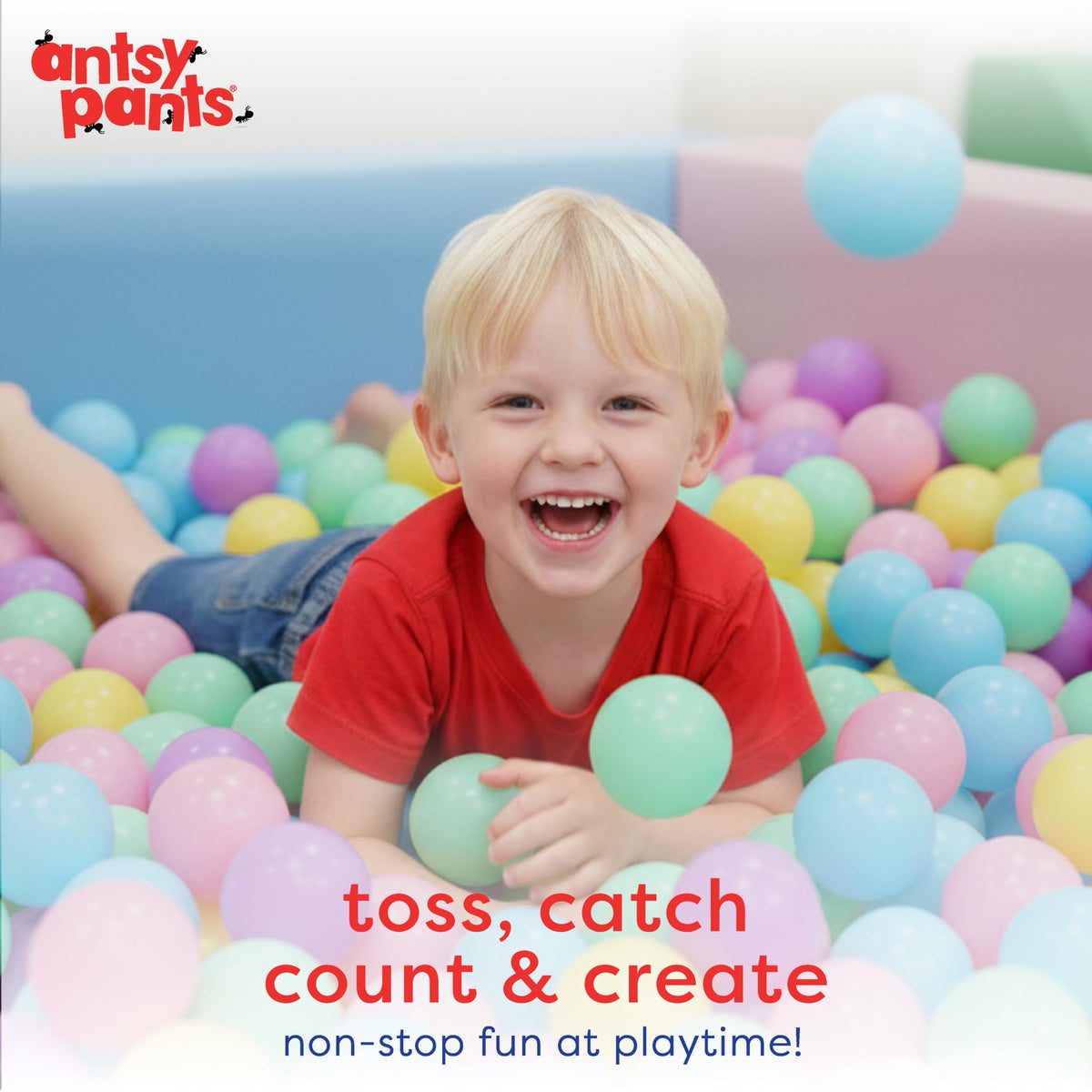 100 Ball Pit Balls for Toddlers S184769