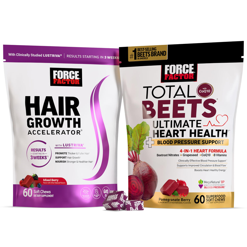Mixed Berry 60 Soft Chews + Pomegranate Berry 60 Soft Chews Q445