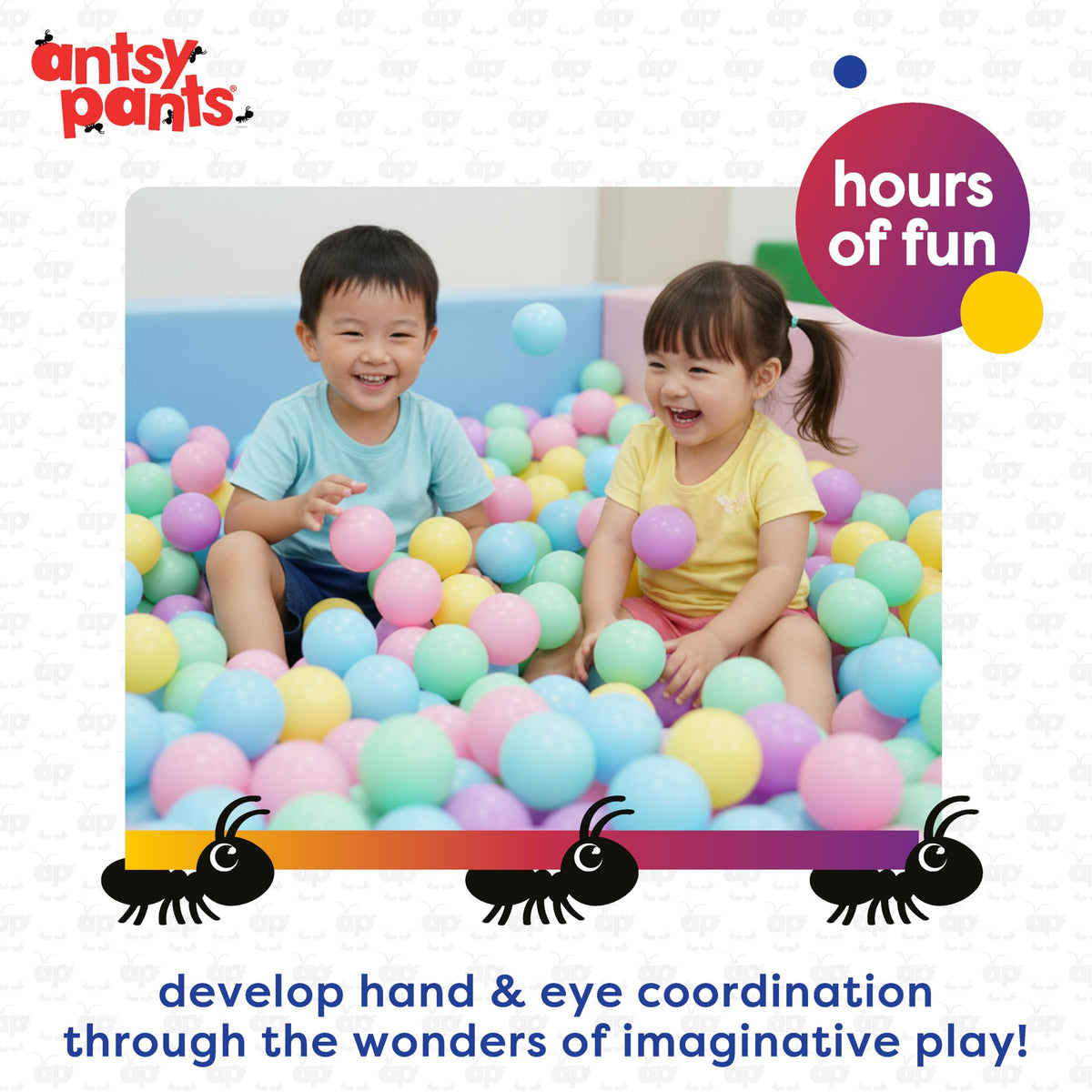 100 Ball Pit Balls for Toddlers S184769