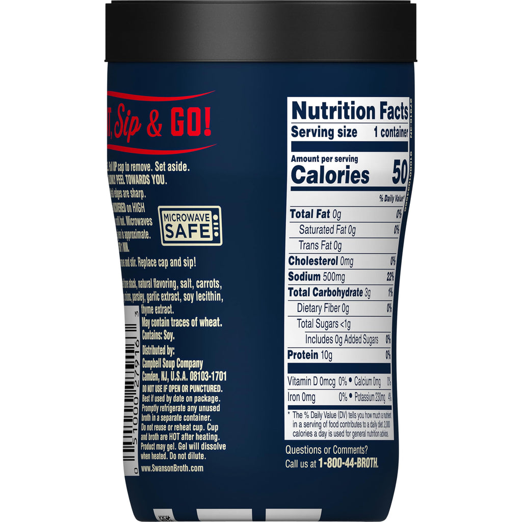 Beef Bone Broth 10.75 OZ Cup Z5850