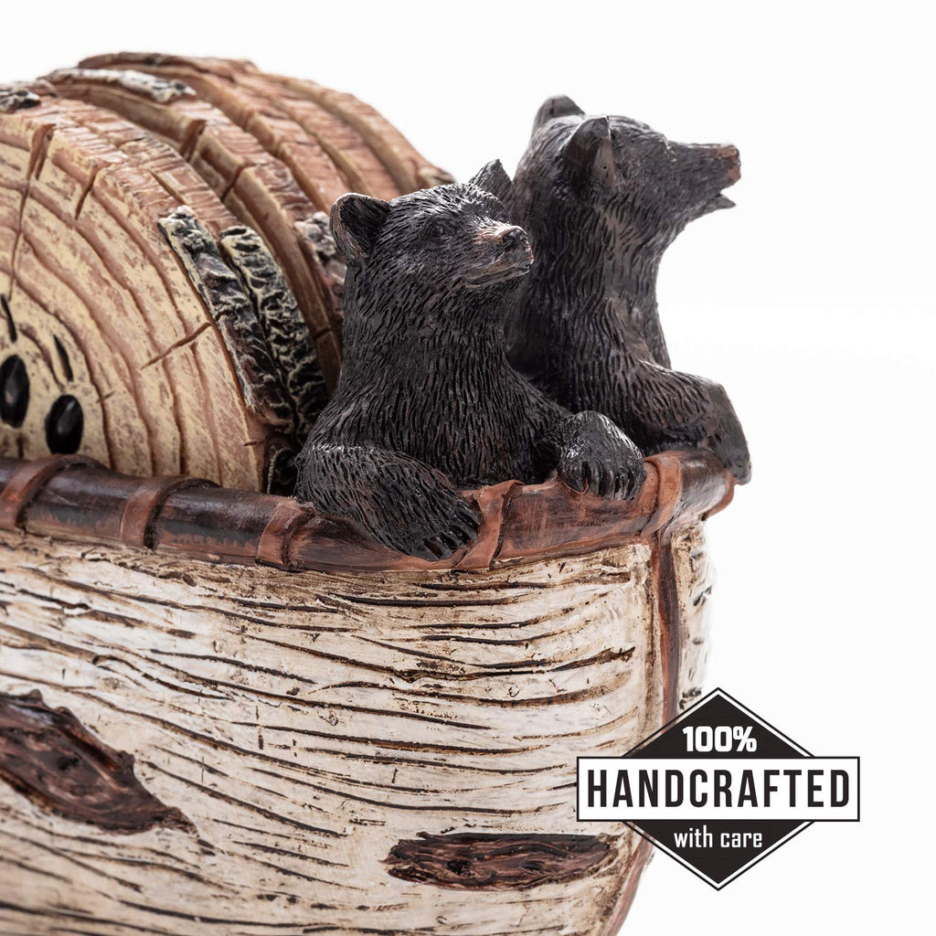 Bear Coasters Set of 6 J9975