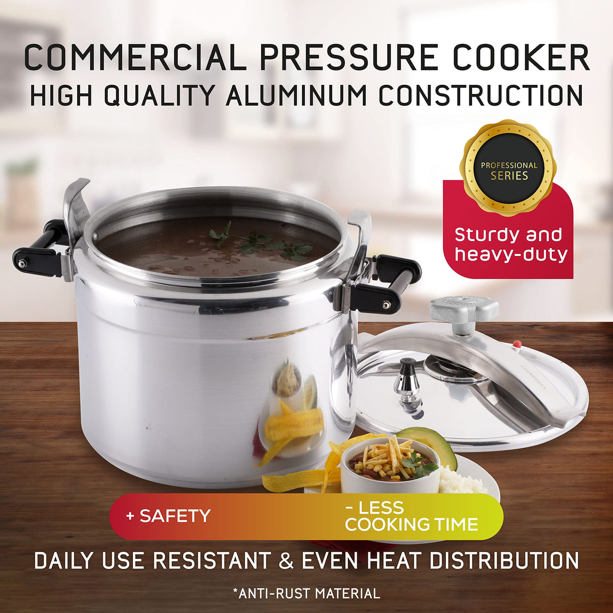 26-Quart Aluminum Pressure Cooker P6614