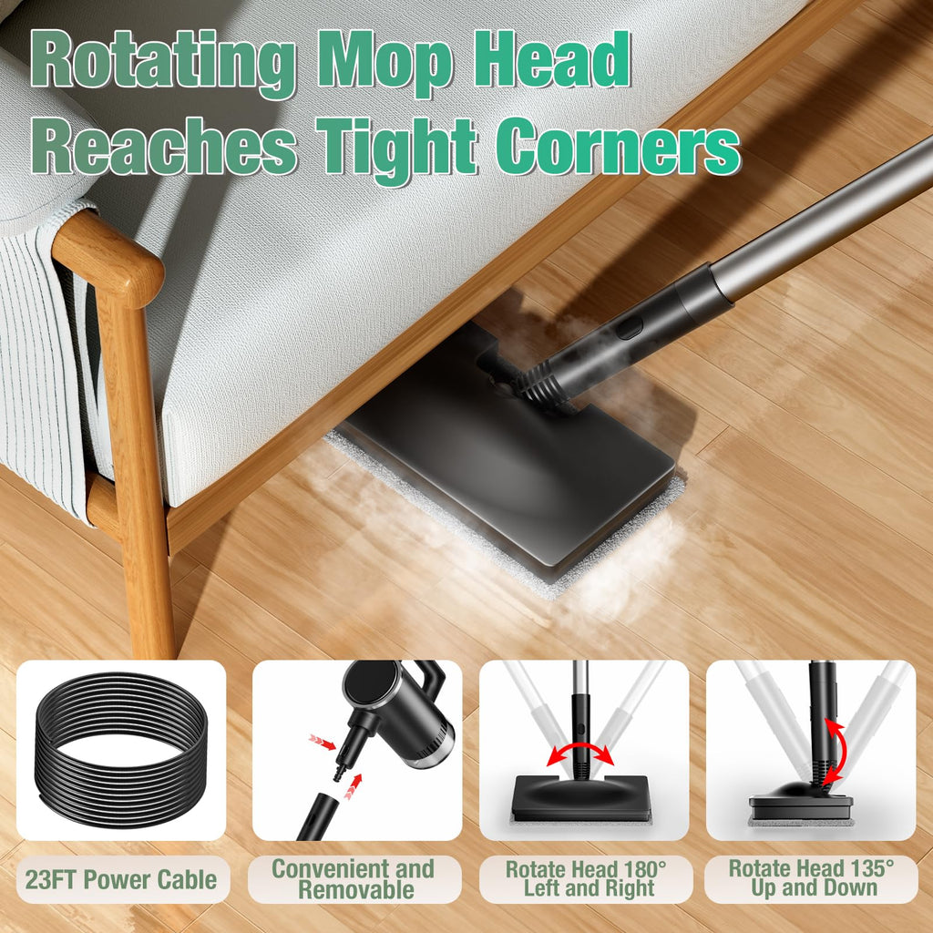11-in-1 Detachable Handheld Steam Mop A892526