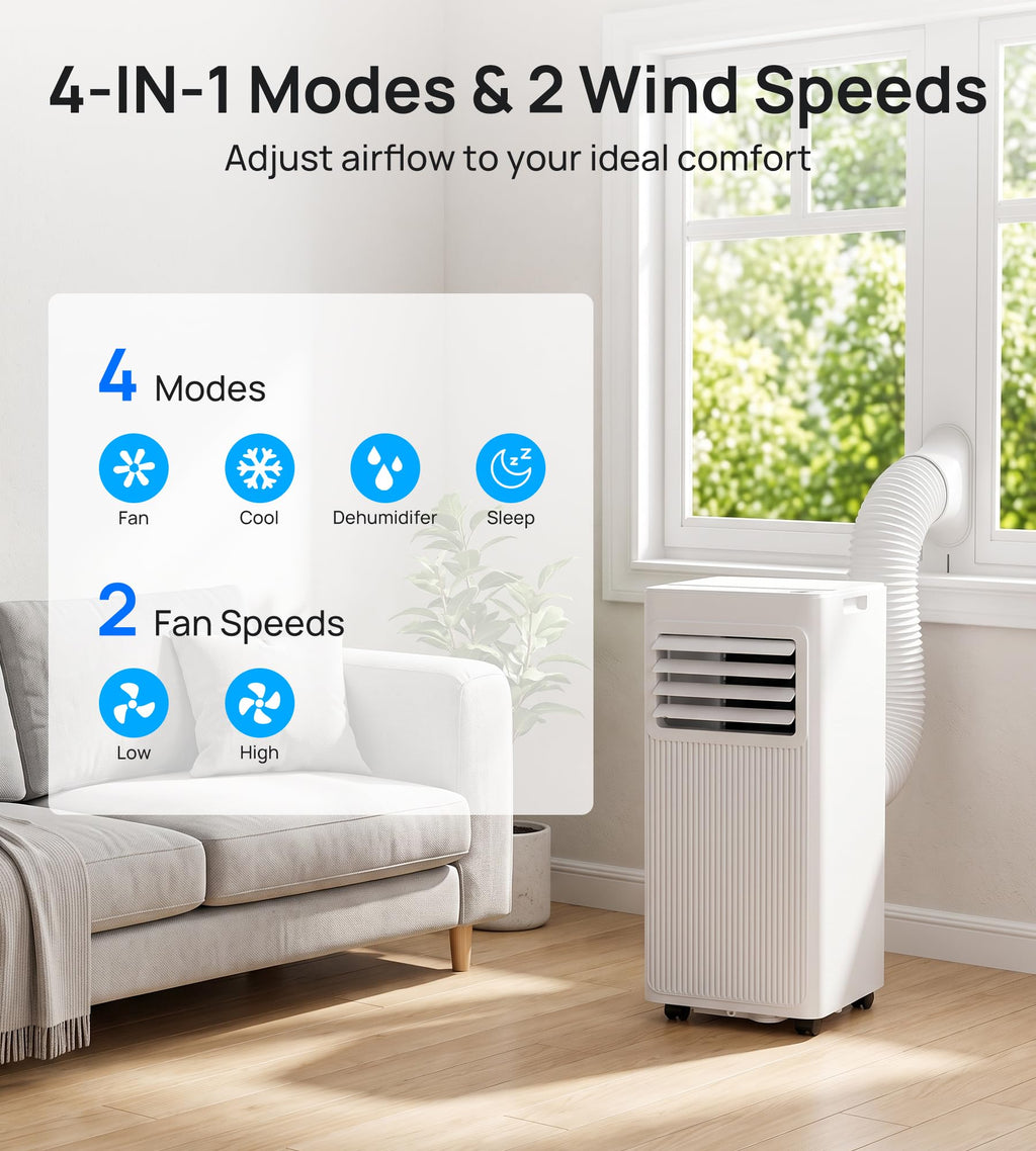 10,000 BTU 4-in-1 Portable Air Conditioner U282935