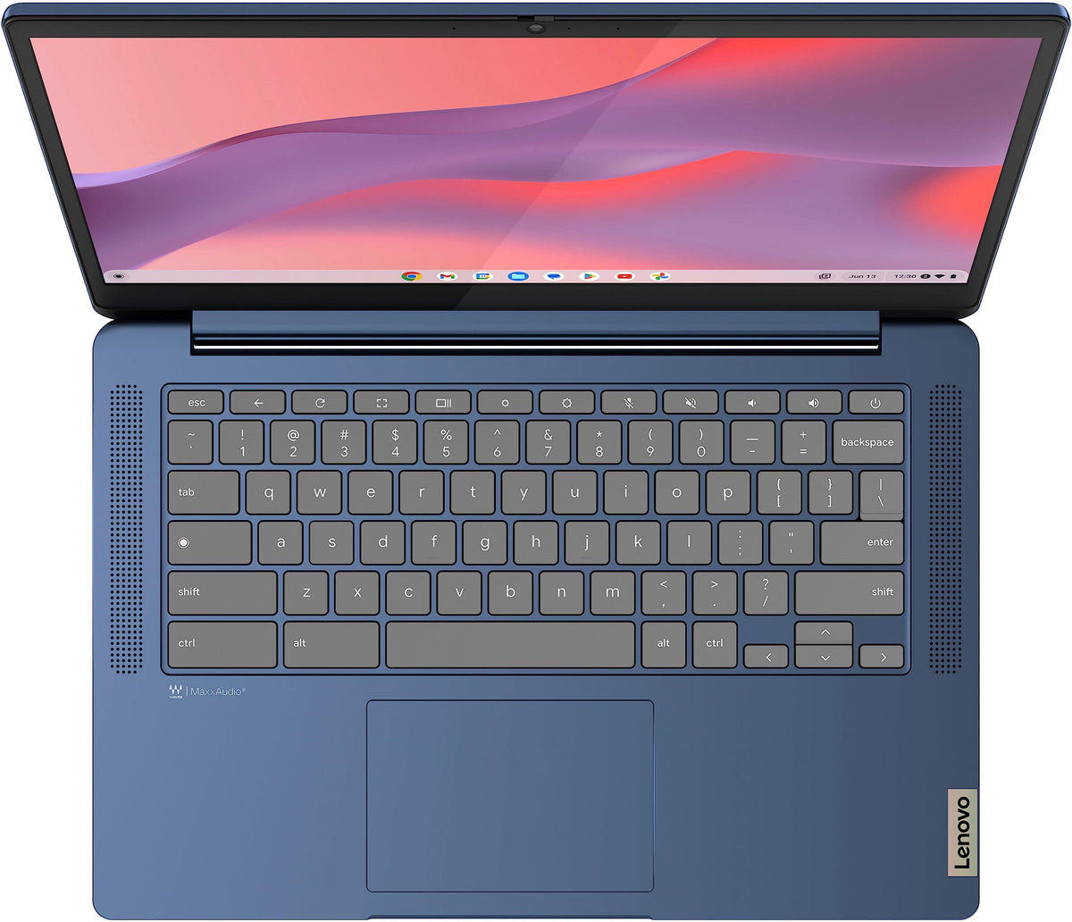 14'' FHD Touchscreen Slim Light Laptop Computer, 4GB RAM, 64GB eMMC, Chrome OS, Abyss Blue K4977