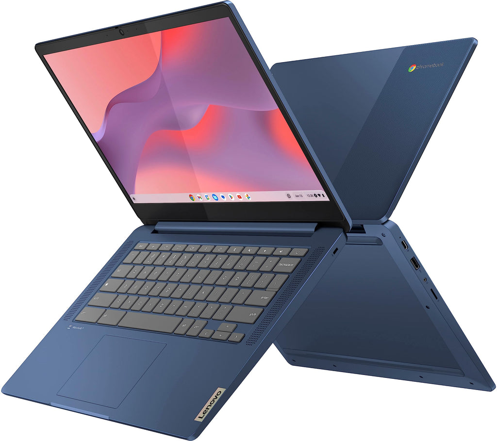 14'' FHD Touchscreen Slim Light Laptop Computer, 4GB RAM, 64GB eMMC, Chrome OS, Abyss Blue K4977