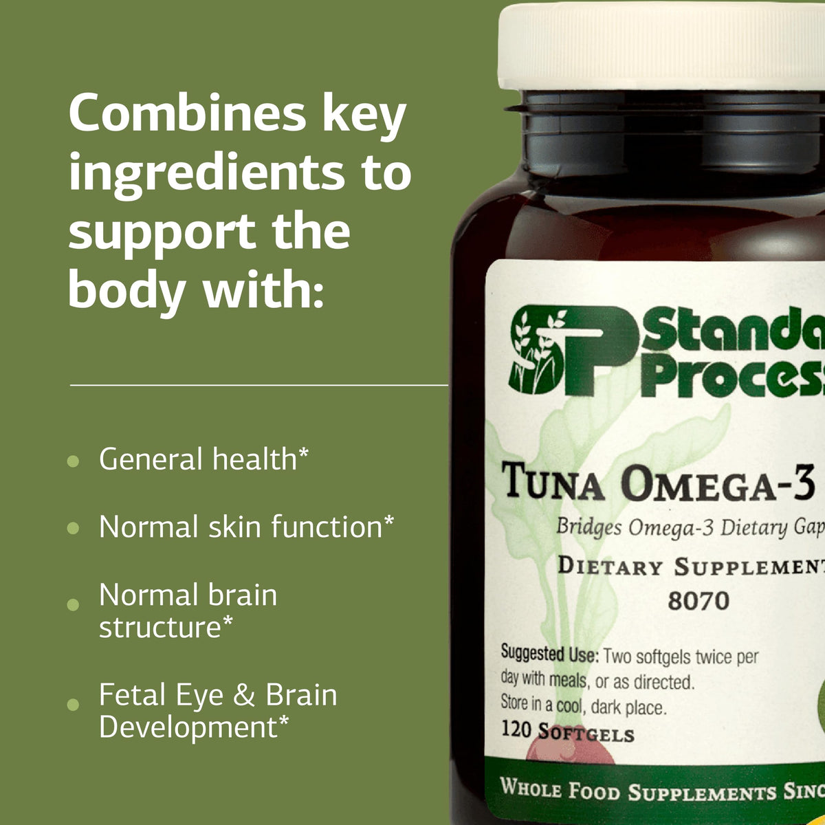 Tuna Omega-3 Oil 120 Softgels E853275