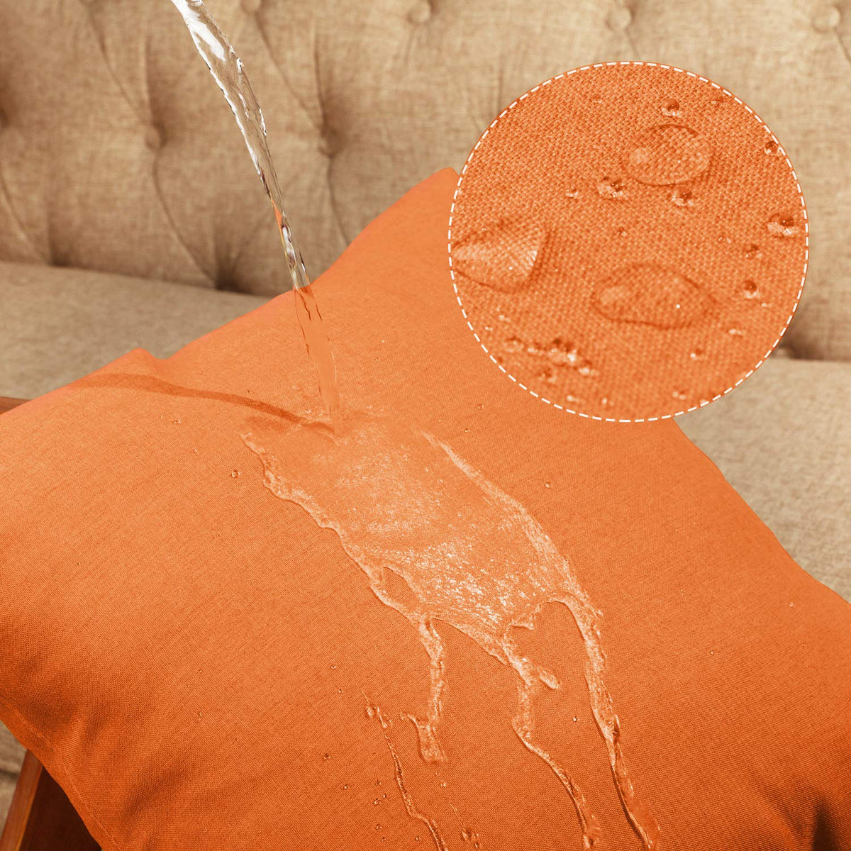 4 Pack Outdoor Throw Pillow Covers 18x18 B81753