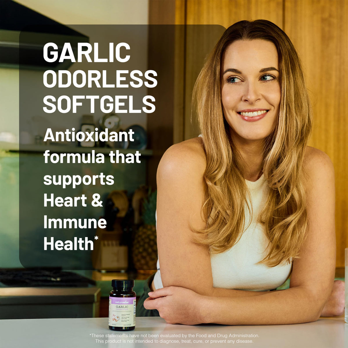 Odorless Garlic Softgels with Royal Jelly & Pollen D635