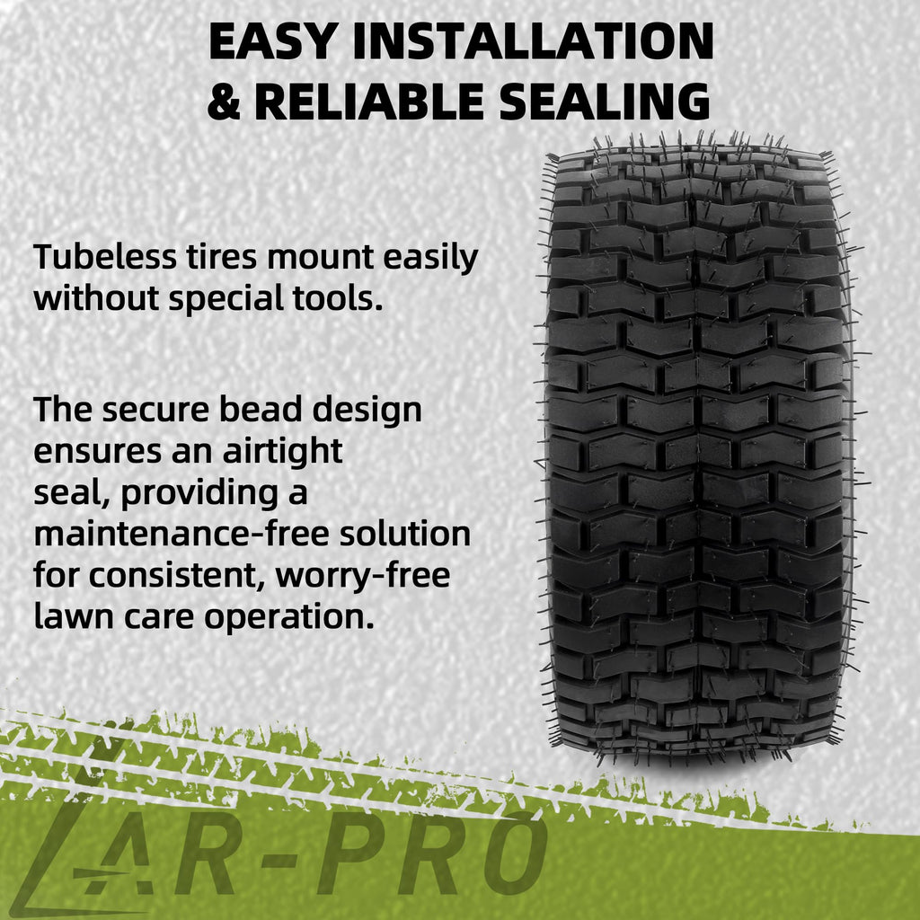 15x6.00-6 Tubeless Tire 4 Ply Turf Treads Y848582