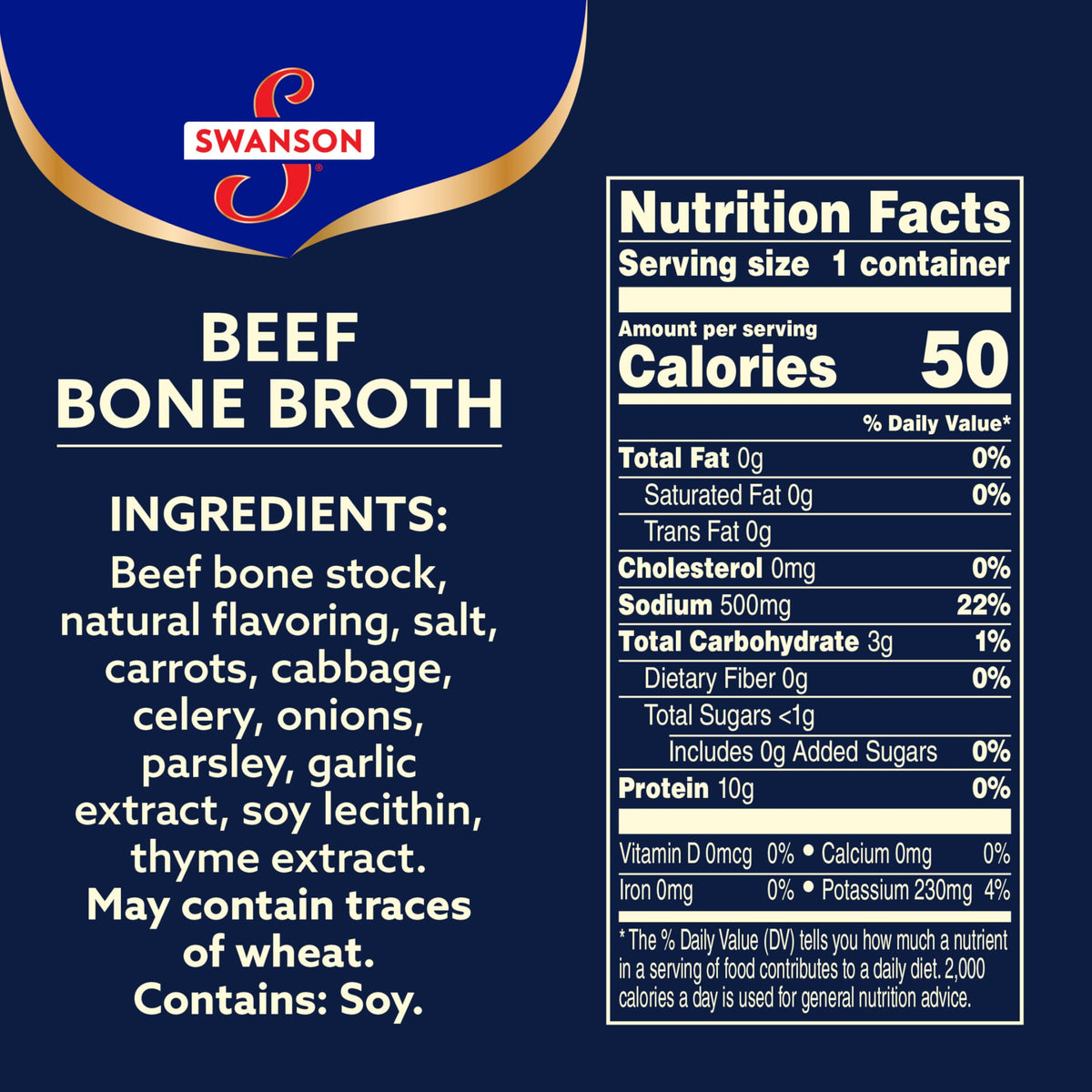 Beef Bone Broth 10.75 OZ Cup Z5850