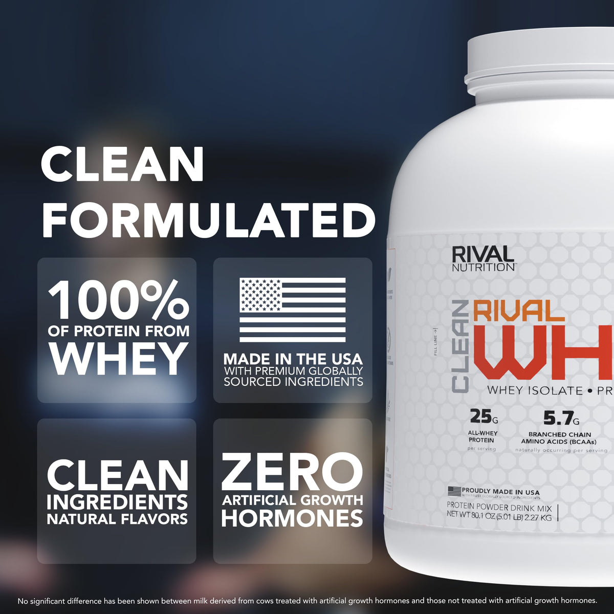 Whey Protein Powder Pure Chocolate 5 lb S6972