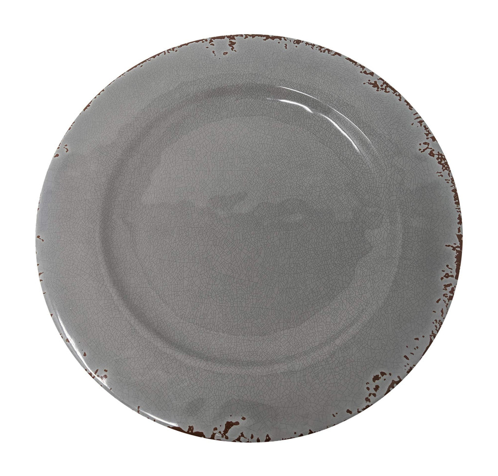 12 Piece Rustic Farmhouse Melamine Dinnerware Set P304