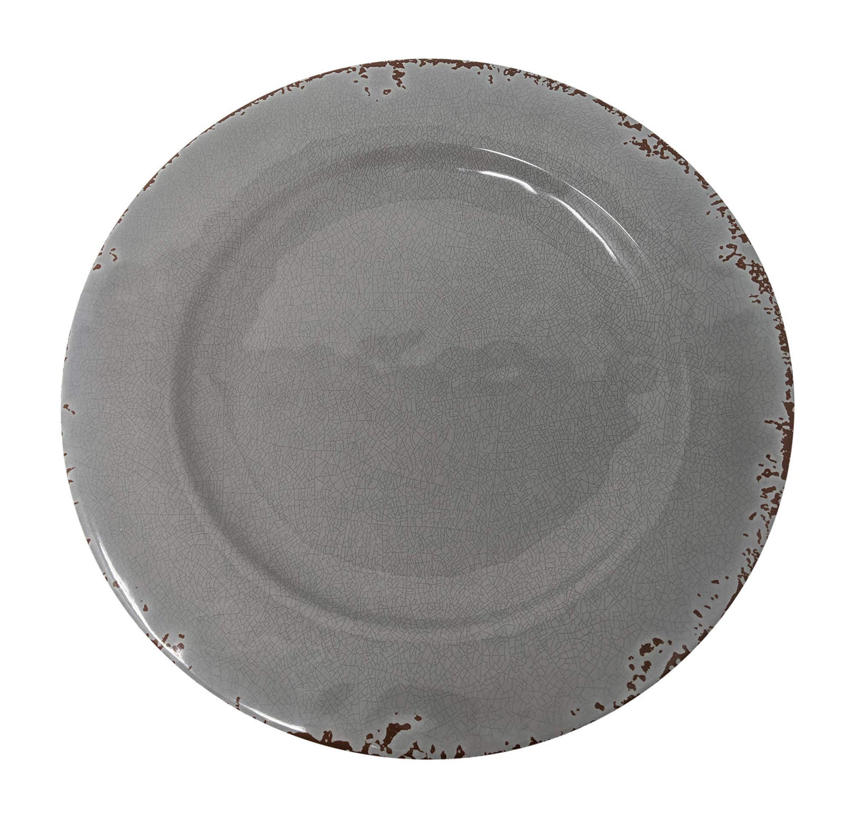 12 Piece Rustic Farmhouse Melamine Dinnerware Set P304