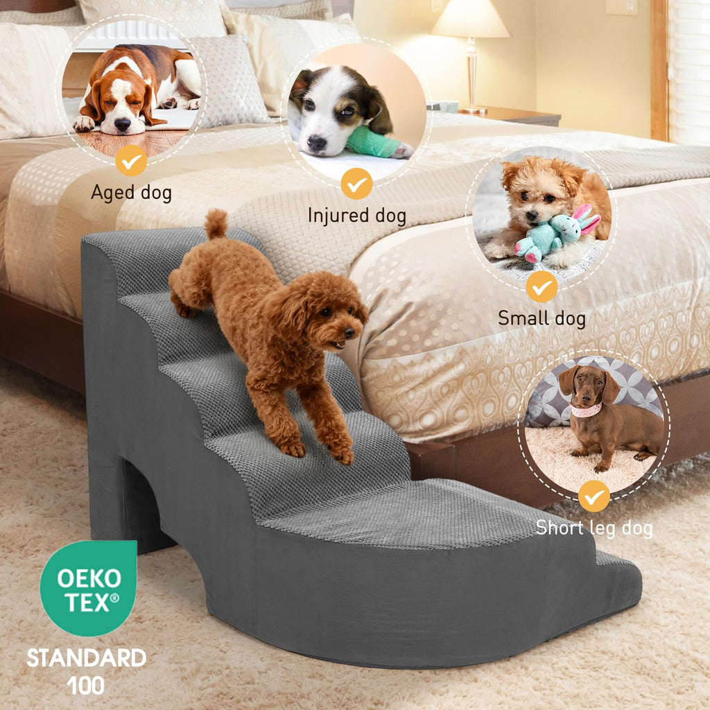 L Shaped 6 Steps Dog Stairs H881