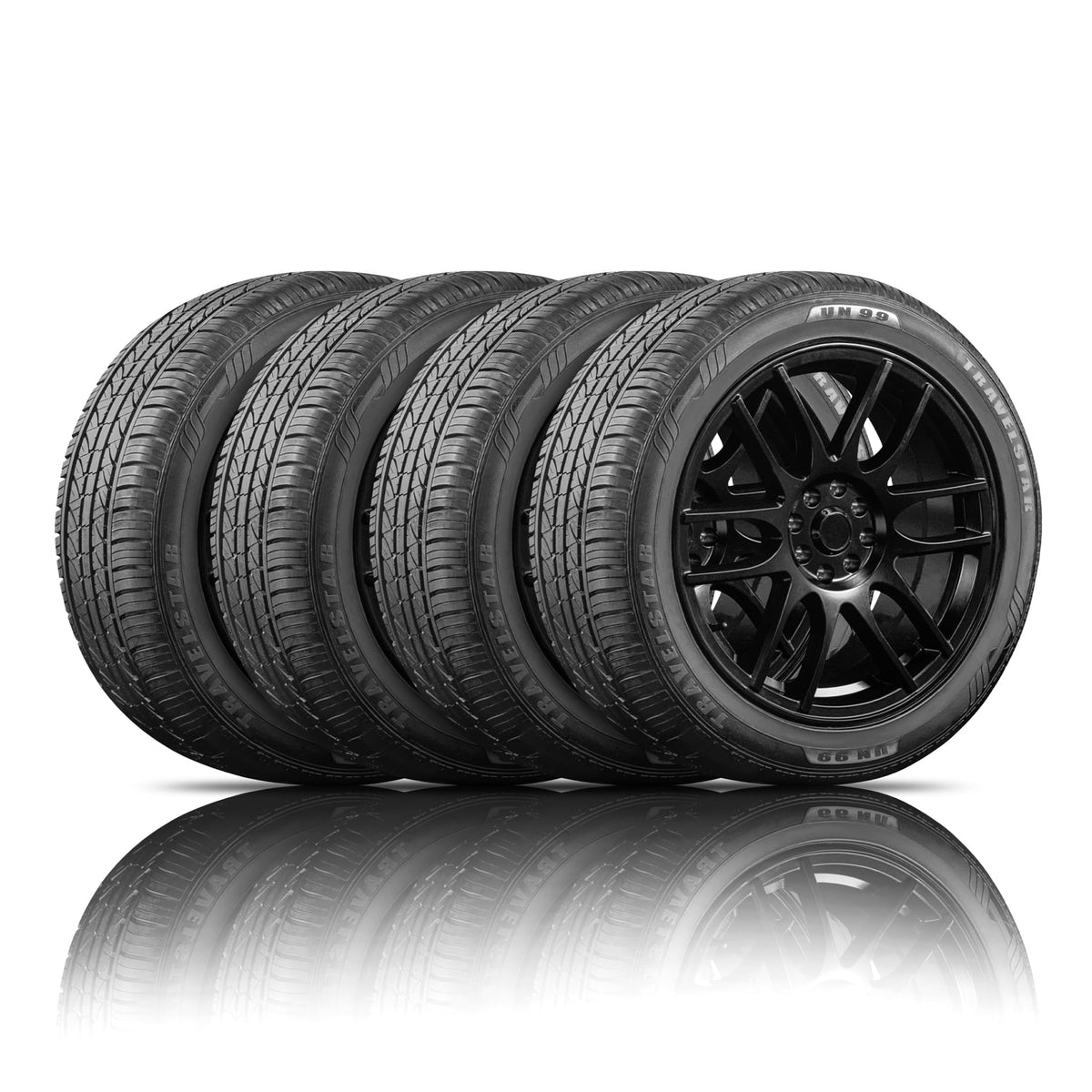 Set of 4 195/65R15 91H All Season Radial Car Tire J2048