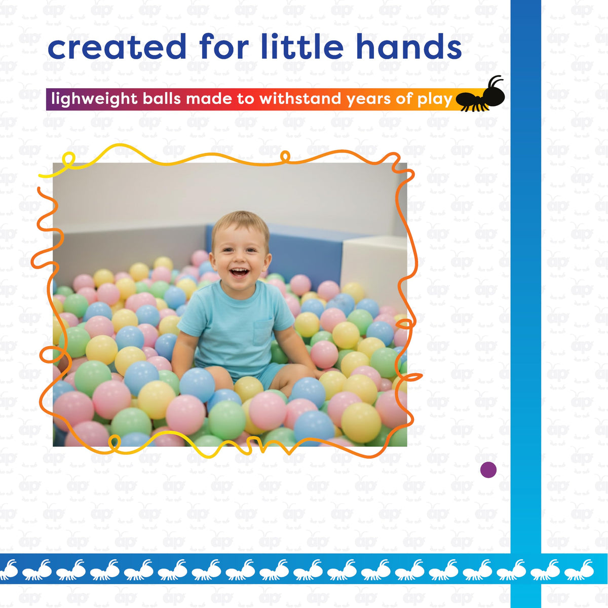 100 Ball Pit Balls for Toddlers S184769