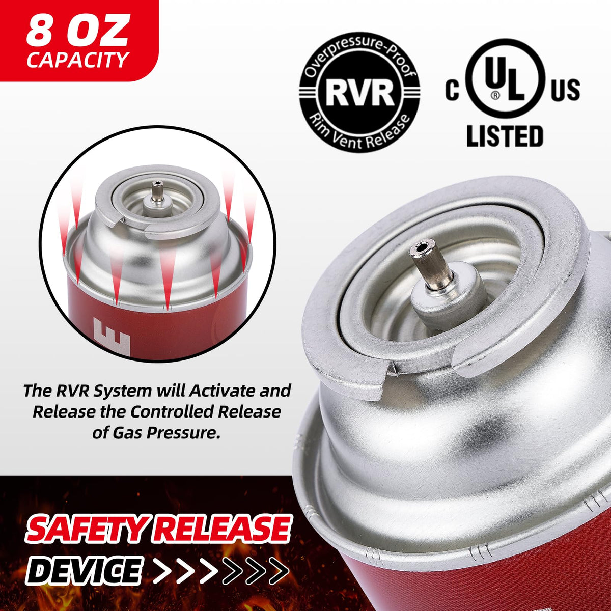 Butane Fuel Canisters 12 Pack H620