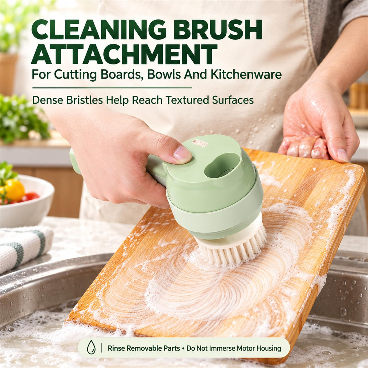 4-in-1 Handheld Electric Vegetable Cutter H5290