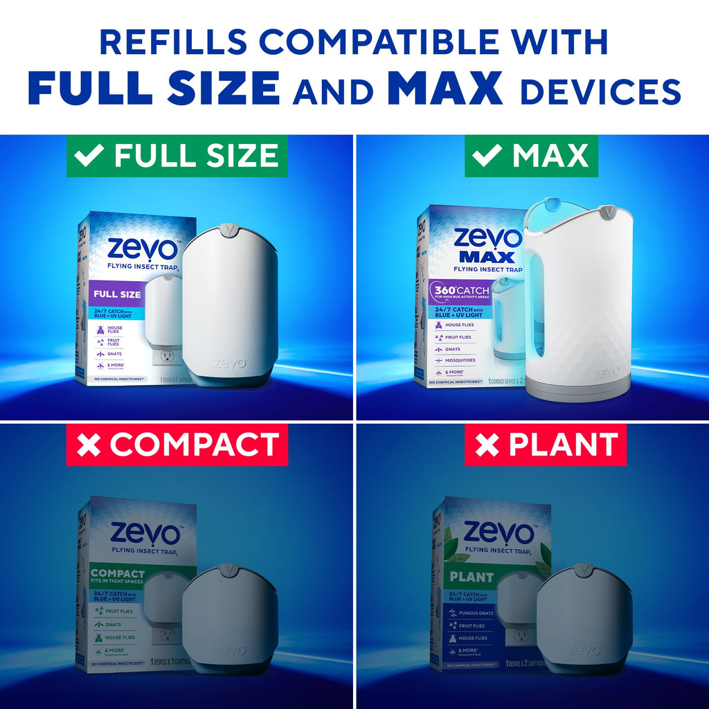 Flying Insect Trap Refill Cartridges 4 Count R698