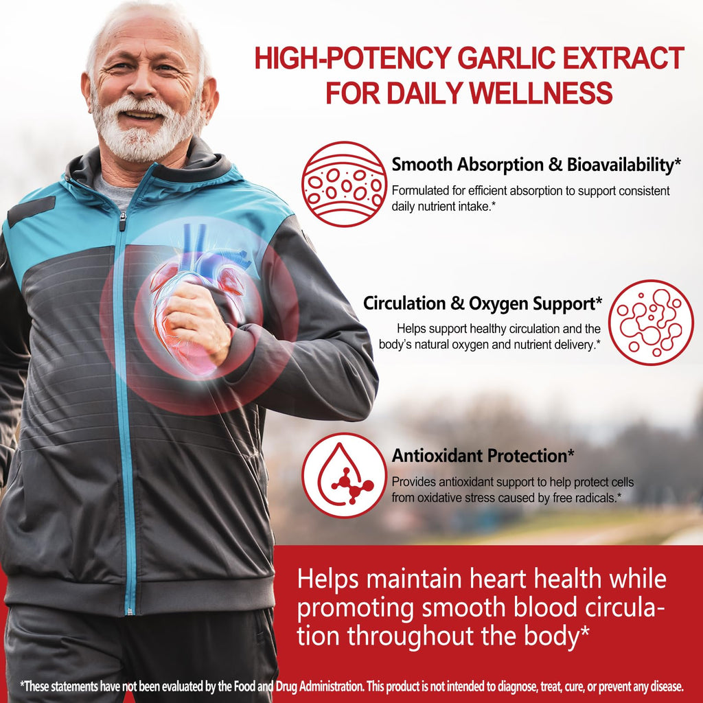 Odorless Garlic Supplement 300 Softgels B919753