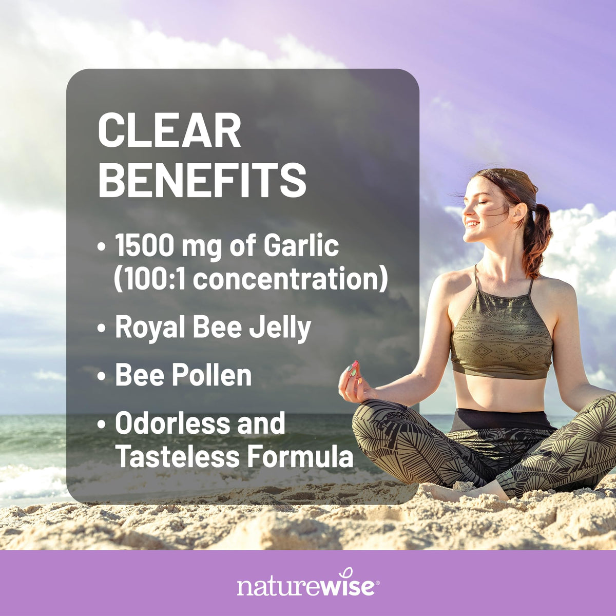 Odorless Garlic Softgels with Royal Jelly & Pollen D635