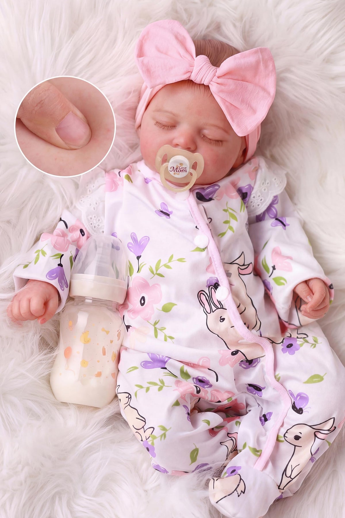 20 Inch Reborn Baby Dolls Girl with Play Set L1823